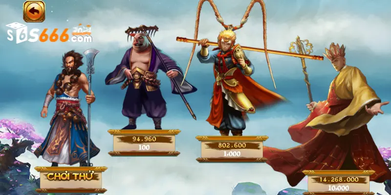 Cụ thể cách chơi game Tây Du Ký