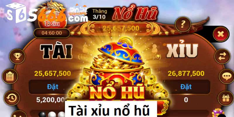 Tài xỉu nổ hũ là tựa game hay tại S666