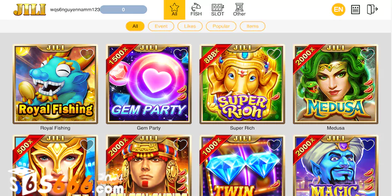 Ưu điểm thu hút của trò chơi nổ hũ tại S666