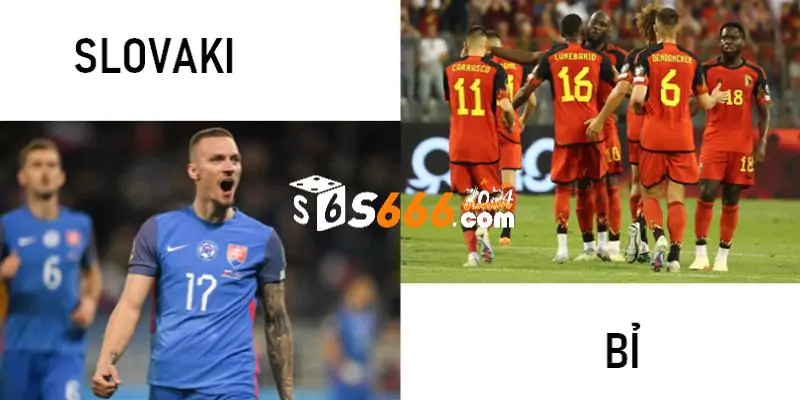 Khám phá lịch sử đối đầu Euro Bỉ vs Slovakia