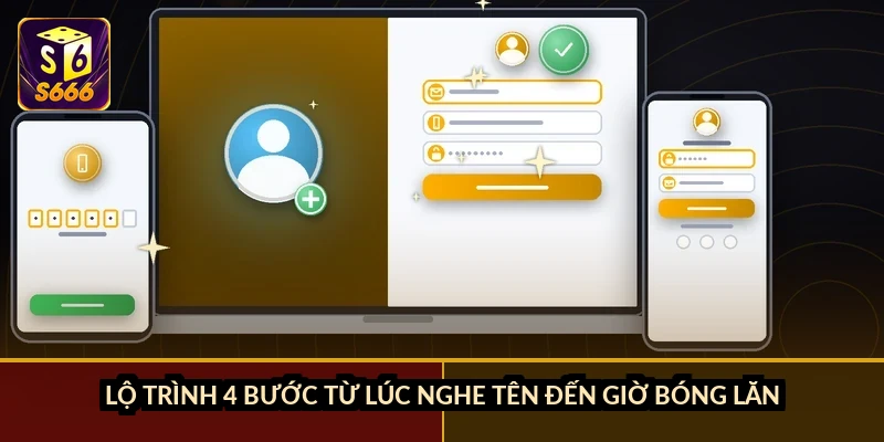 Lộ trình 4 bước từ lúc nghe tên đến giờ bóng lăn